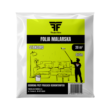 Folia malarska FF 4x5m STANDARD